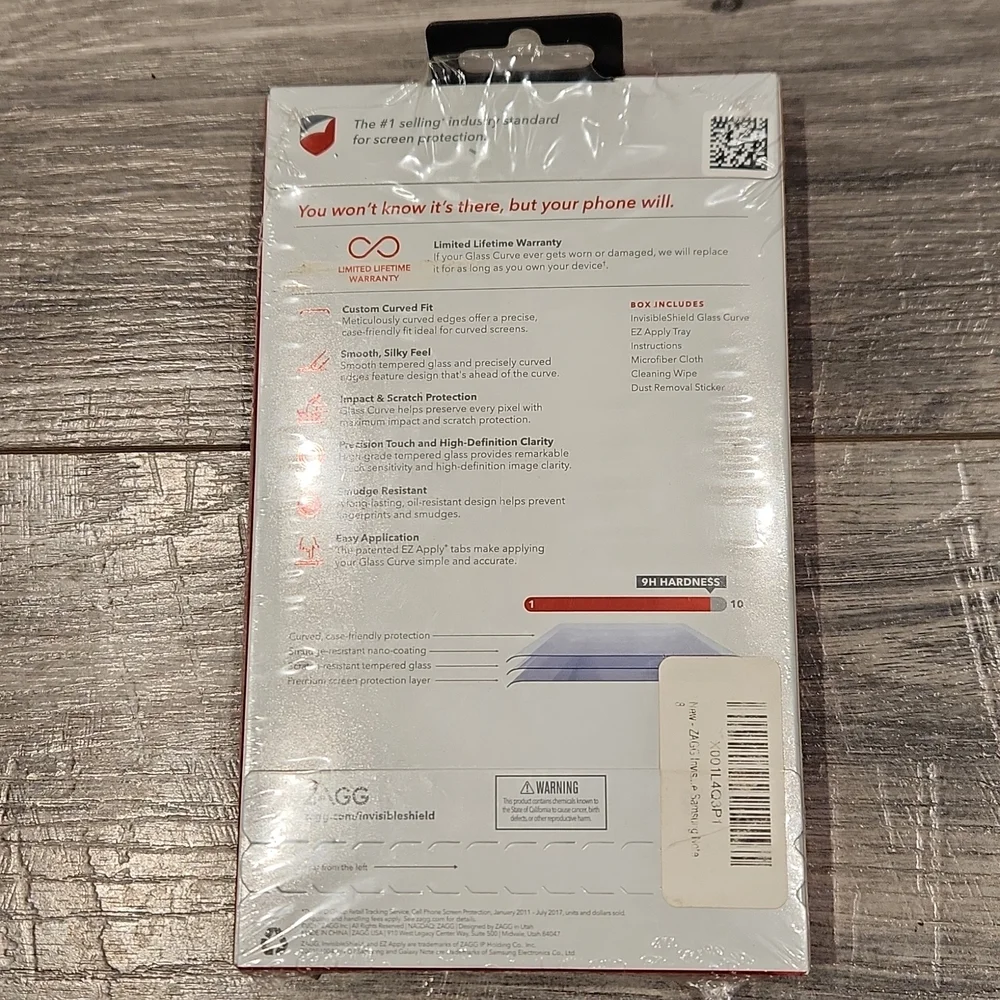 NWT Invisible Shield Glass Curve Screen protection for Samsung Galaxy Note 8